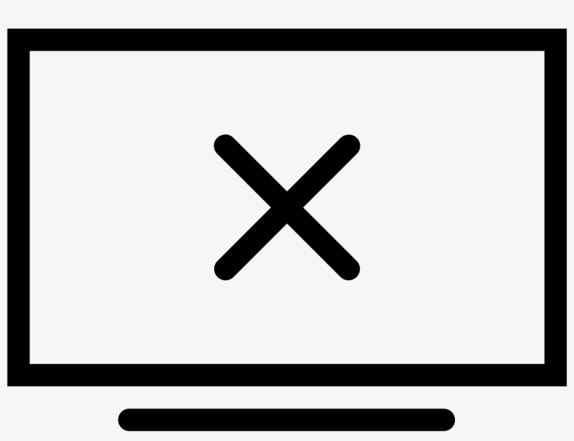 Tv Off Icon, transparent png