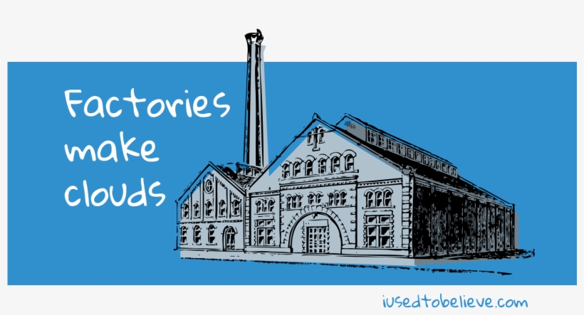 Factories Make Clouds - Fabrikant Emil Meyer [book], transparent png