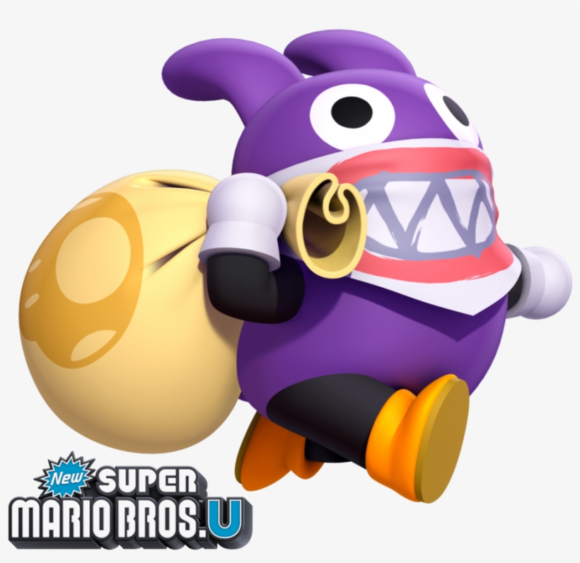 Nabbit - Super Mario Nabbit, transparent png