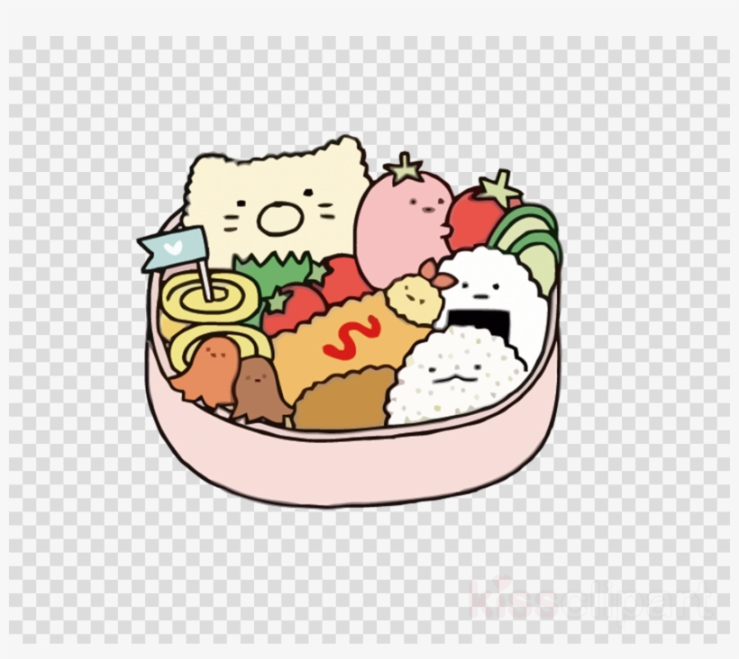 Bento Cartoon Png Clipart Bento Japanese Cuisine Clip - Bento, transparent png