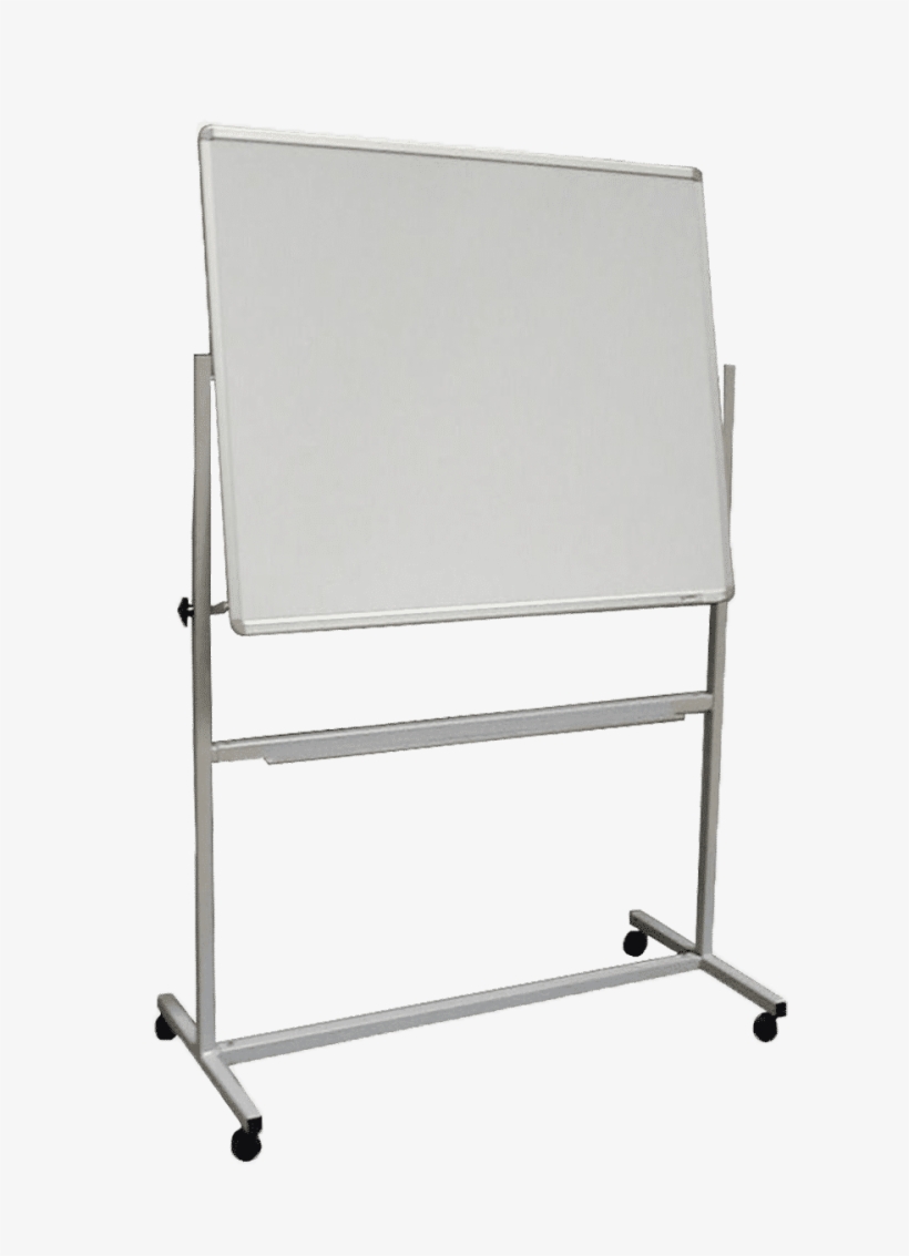 Mobile Whiteboard, Pivoting Double Sided - Whiteboard, transparent png