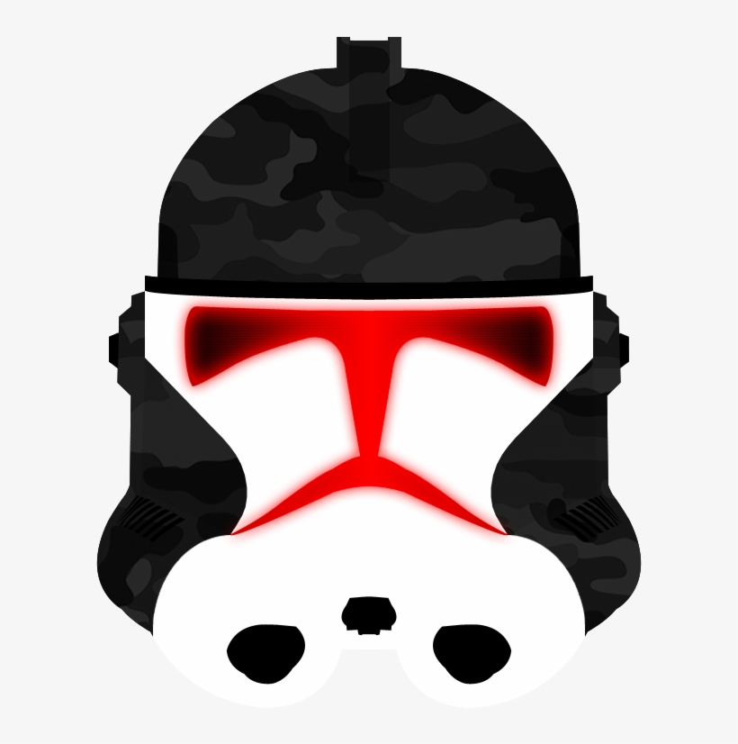 Phase Ii Clone Trooper Helmet Black Dragon Png - Clone Trooper, transparent png
