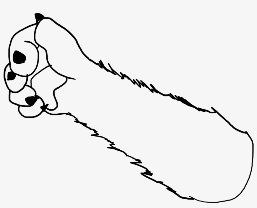 Cat Arm Png, transparent png