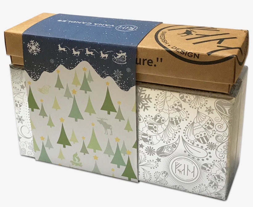 Christmas Box - Candle, transparent png