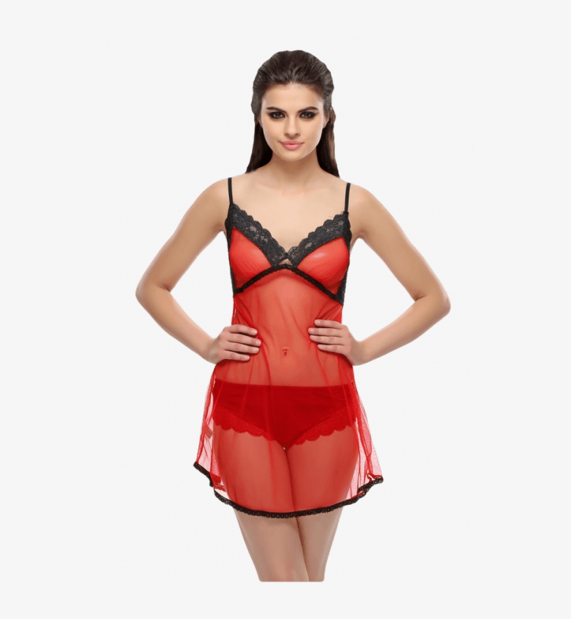 Clovia Sultry Baby Doll - Dresses For Party, transparent png