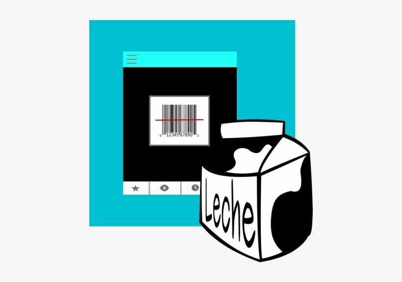 Food Allergy Scanner - Milk Clip Art, transparent png