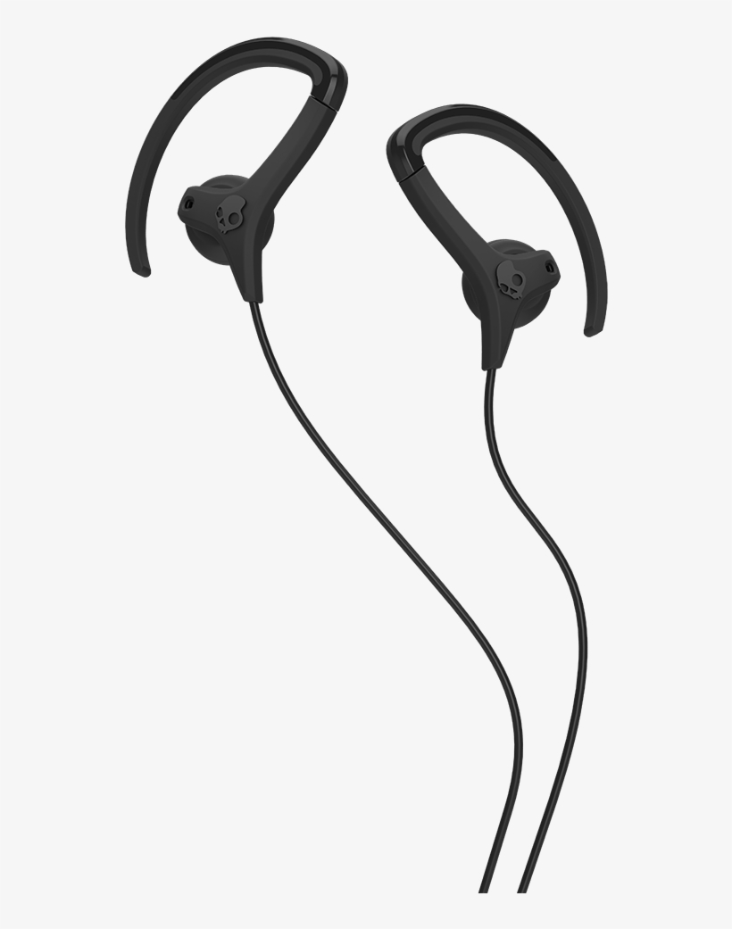 Chops-headphones - Skullcandy Chops Bud Hanger In-ear Sports Headphones, transparent png
