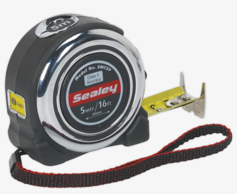 Smt5p Sealey Professional Measuring Tape 5mtr [measuring] - Strap, transparent png