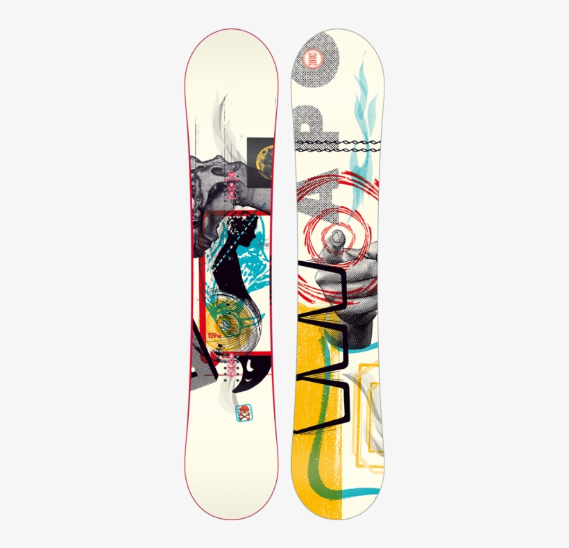 Snowboard Design By Aesthetic Apparatus - Snowboard, transparent png