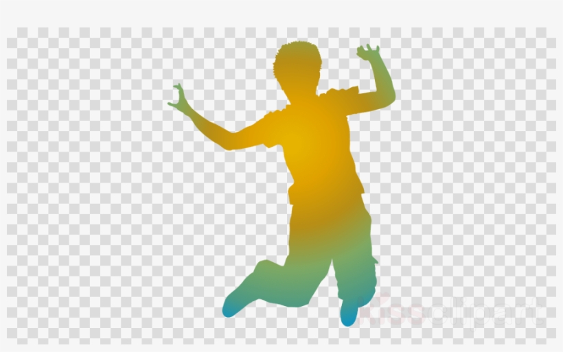 Boy Jumping Silhouette Png Clipart Clip Art, transparent png