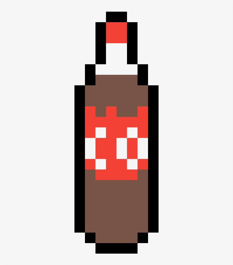 Nothing Like A Cold Diet Coke - Plants Vs Zombies Pixel Art, transparent png