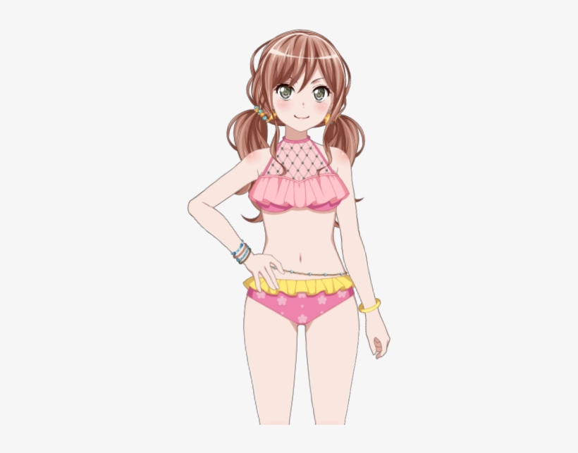 Swimsuit 2018 Live2d Model - Cartoon, transparent png