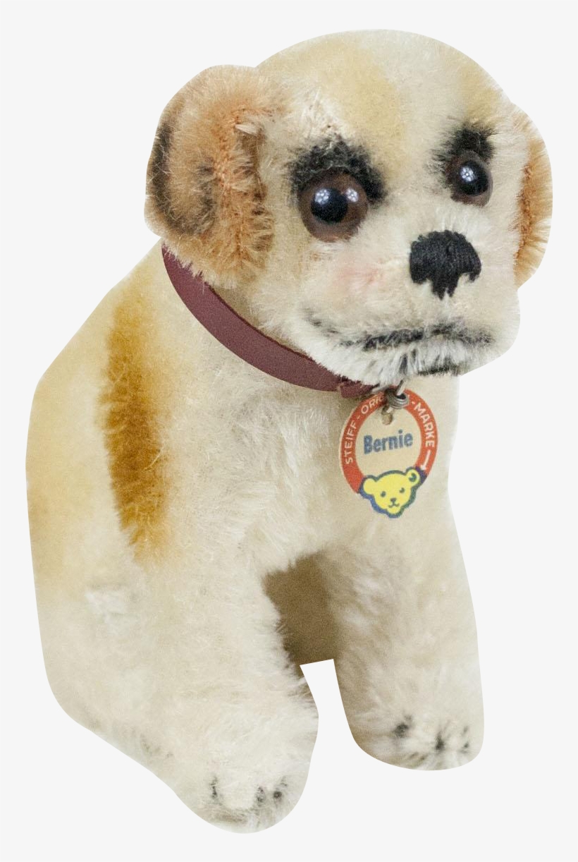 S German Steiff Bernie Small Size - St. Bernard, transparent png