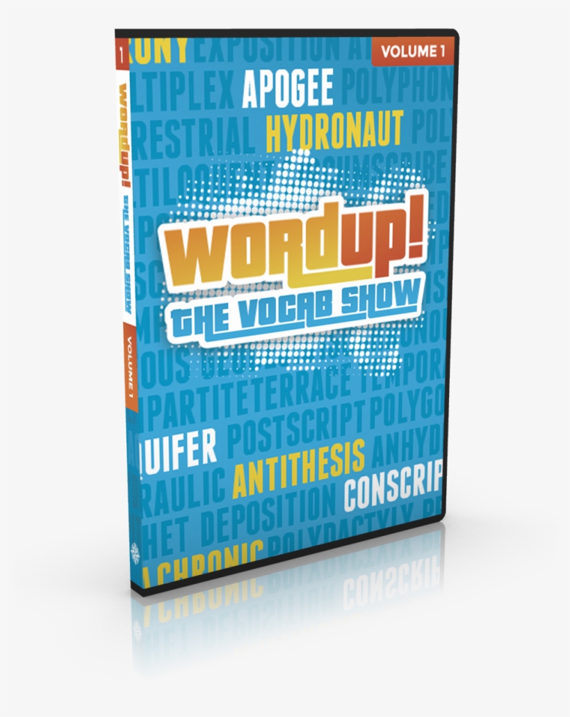 Word Up The Vocab Show Is A New Vocabulary Program - Wordup! The Vocab Show Volume 1 Dvd, transparent png