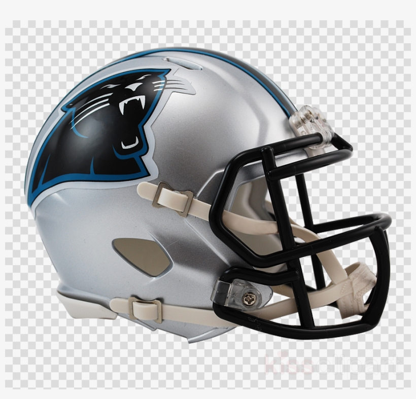 Carolina Panthers Helmet In 3d Clipart Carolina Panthers - Carolina Panthers American Football Nfl Speed Mini, transparent png