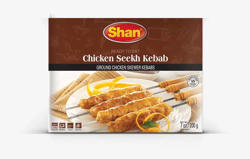 Ingredients - Shan Chicken Seekh Kebab, transparent png