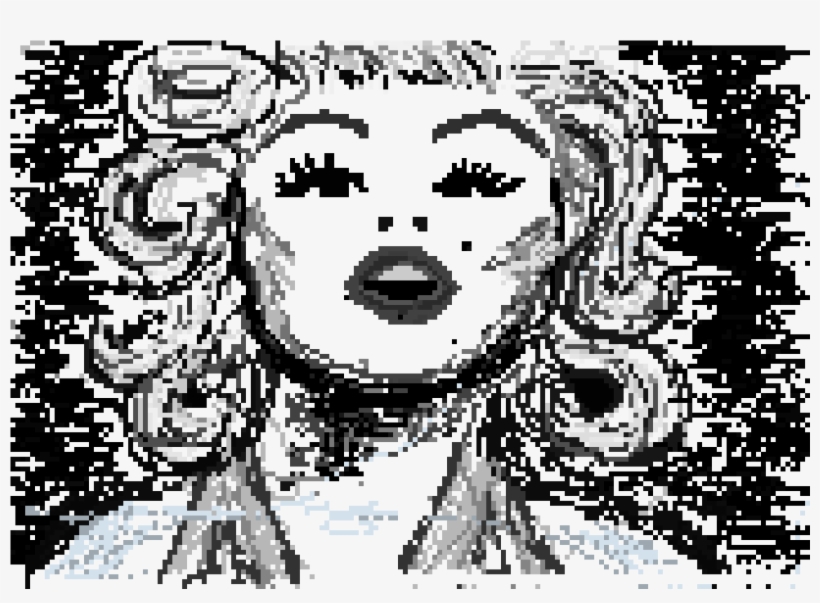 Pixel Celebrity Art - Line Art, transparent png