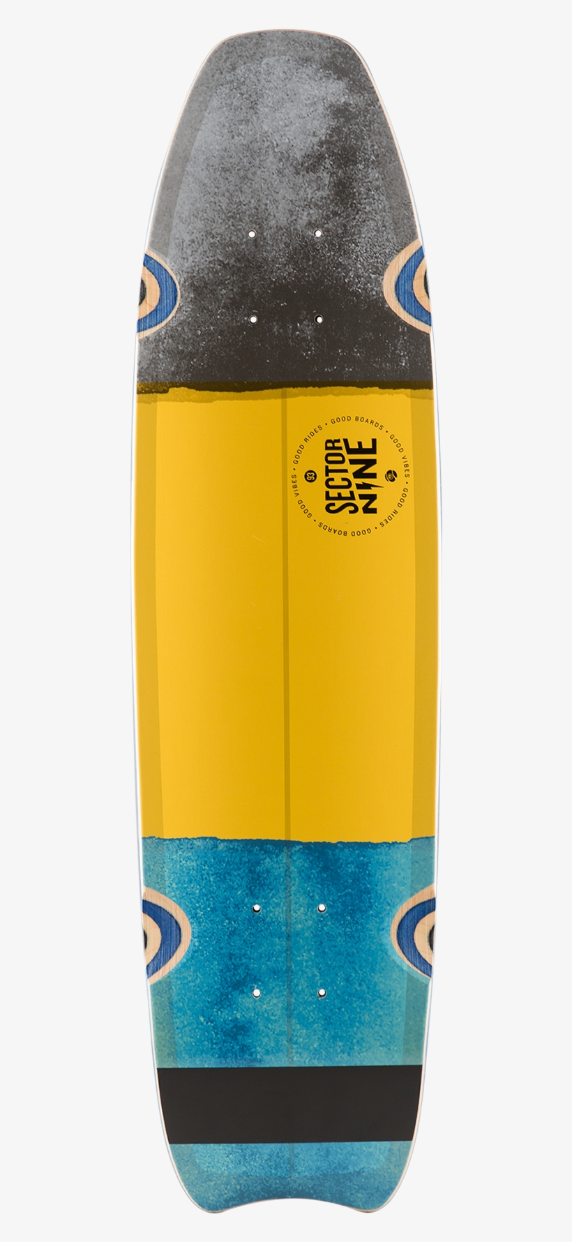 Shark Bite Deck Yellow - Yellow, transparent png
