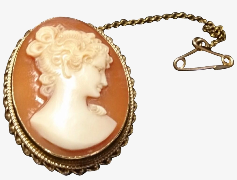 Antique Victorian 9ct / 9 Karat Gold Cameo Brooch, - Gorgeous Antique Victorian 9ct / 9 Karat Gold Cameo, transparent png