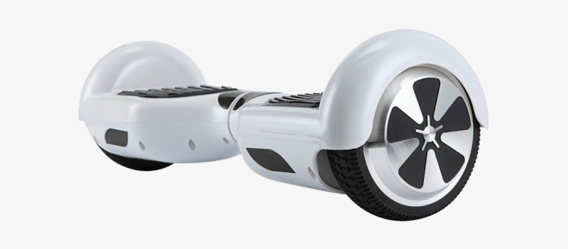 White Six Inch Classic Hoverboard - Gyrocopters Hoverboard With Bluetooth Speaker &, transparent png