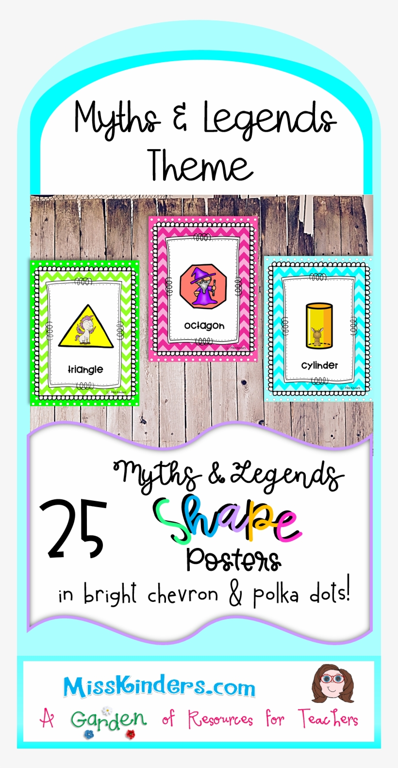 This Is A Set Of Myth And Legend Themed Chevron And - Illustration, transparent png