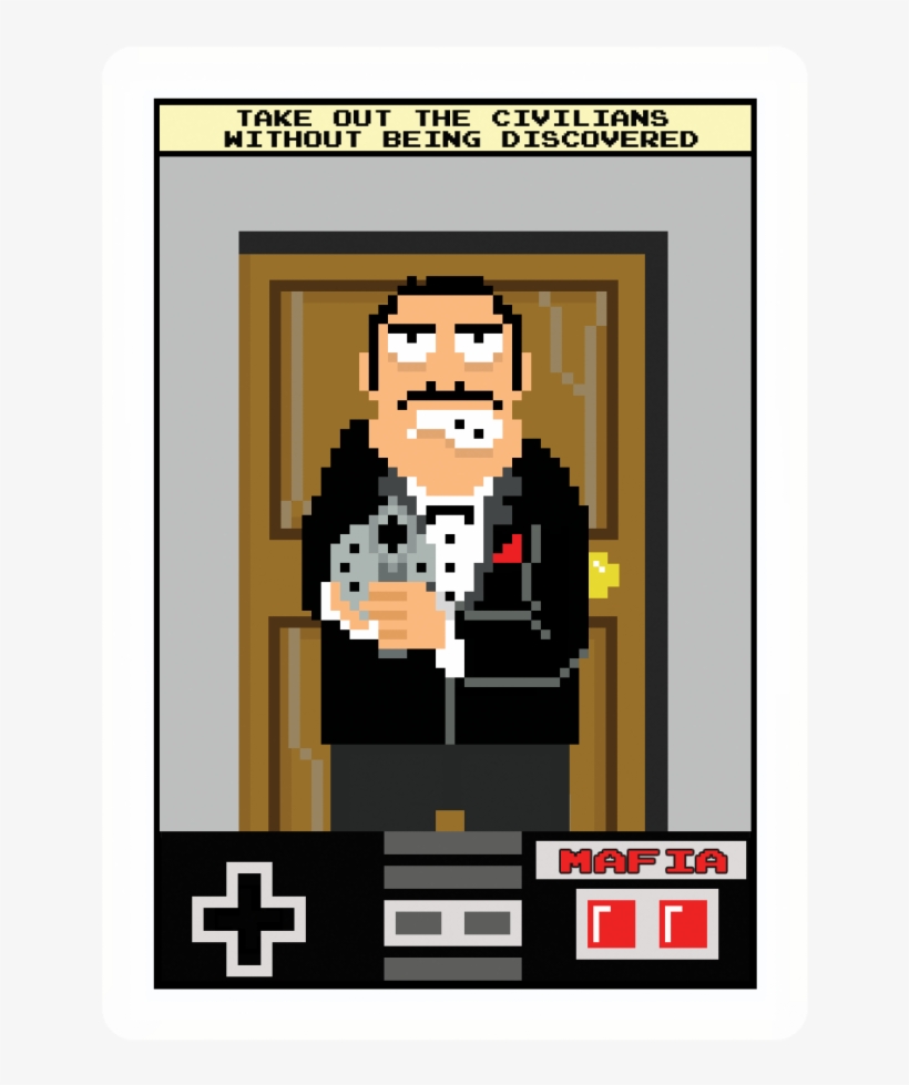 Michael Is Funding The Creation Of This Pack Through - Home Run Games 8-bit Mafia & Werewolf Party Game, transparent png