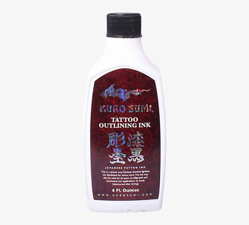 Kuro Sumi Outlining Ink, transparent png