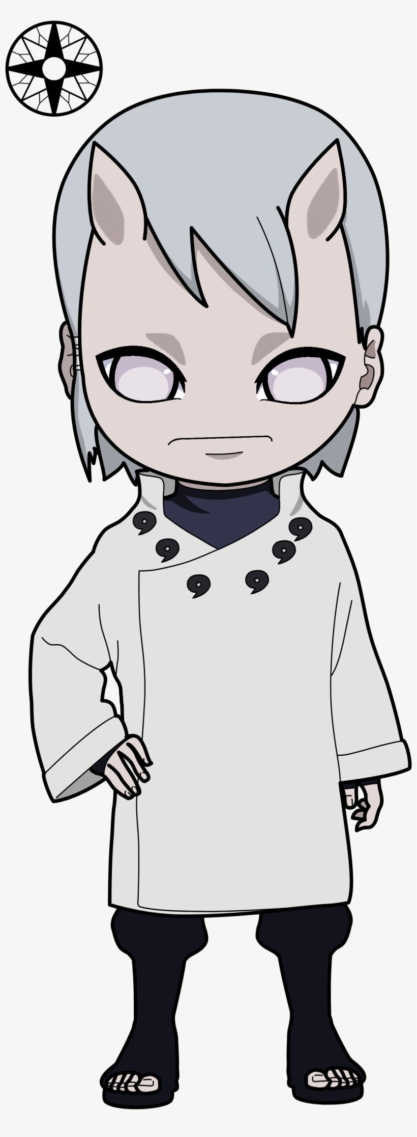 Undertaker, Chibi, Naruto, Funeral Directors - Hagoromo Chibi Png, transparent png