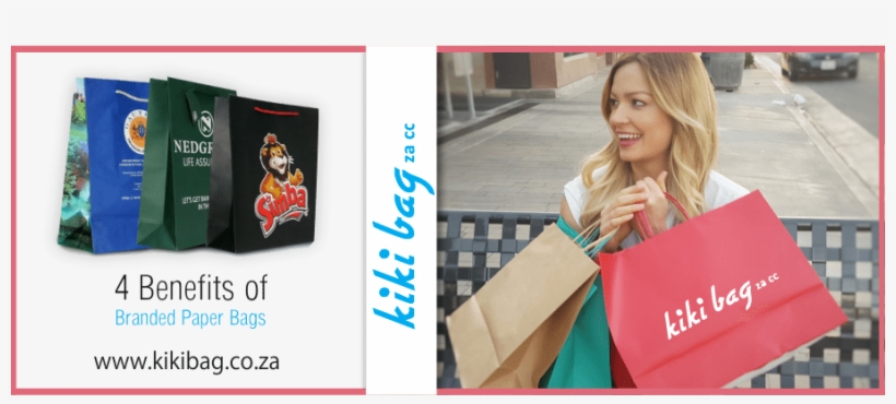 Lady Holding A Branded Kiki Paper Bag - Factorie Pink Tops, transparent png