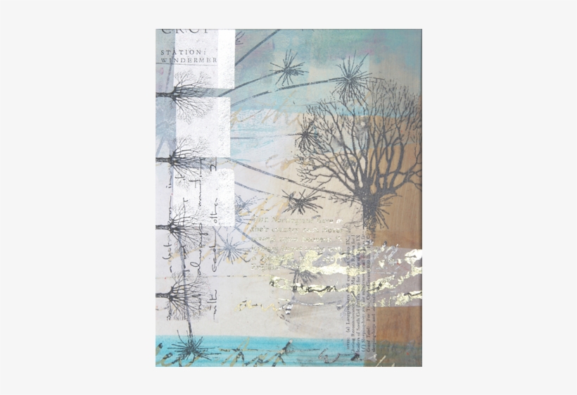 Winter Trees - Painting, transparent png