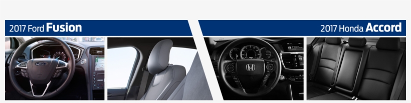 Compare 2017 Ford Fusion Interior Vs Honda Accord - Honda Fit, transparent png