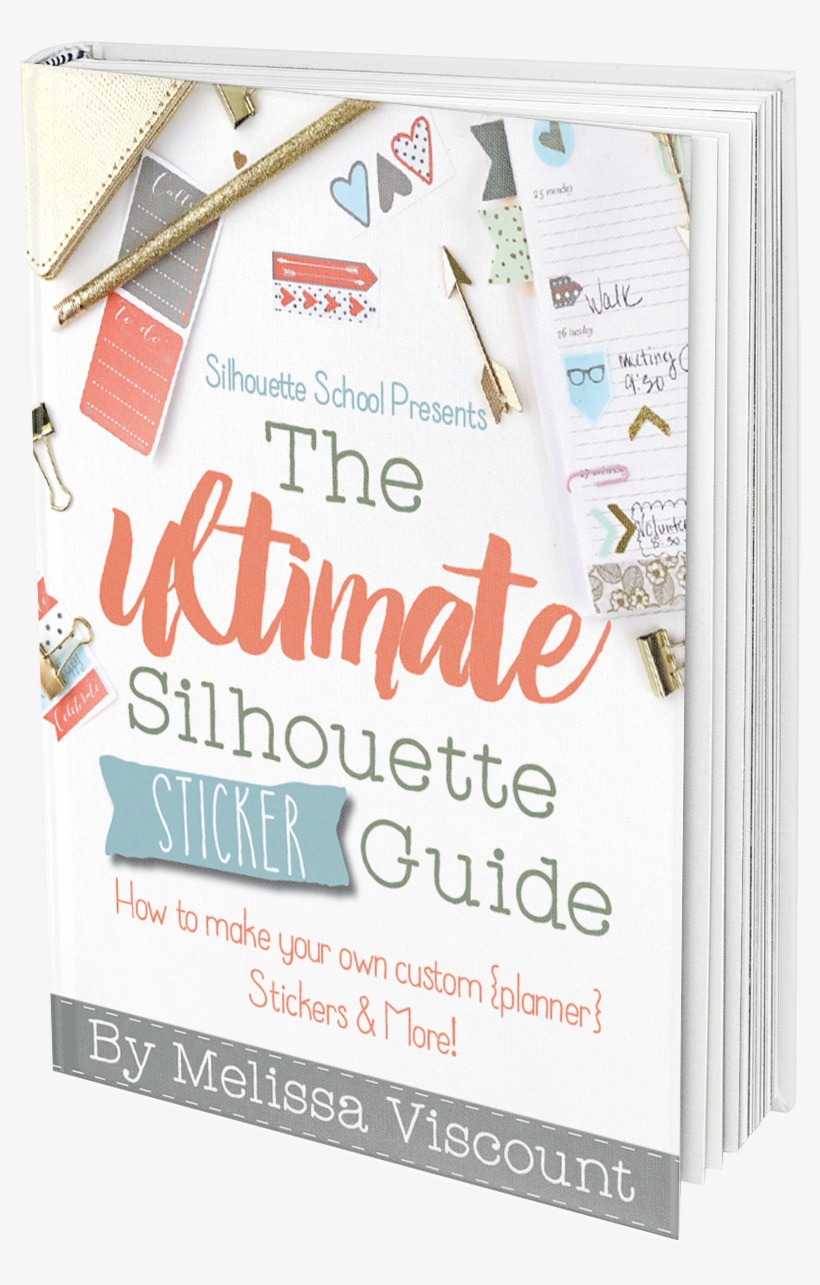 Silhouette Cameo Tutorials, Project Ideas And Silhouette - The Planner Book: Stylish Projects To Creatively Organize, transparent png