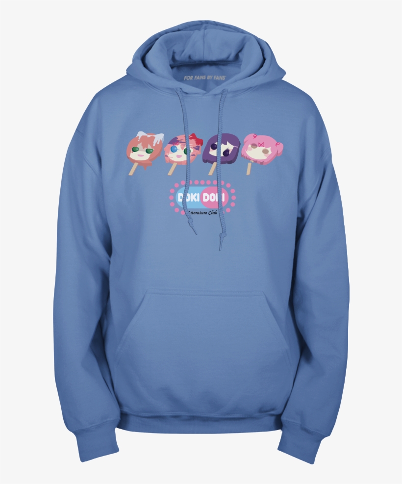 Doki Doki Ice Cream Truck Pullover Hoodie, transparent png