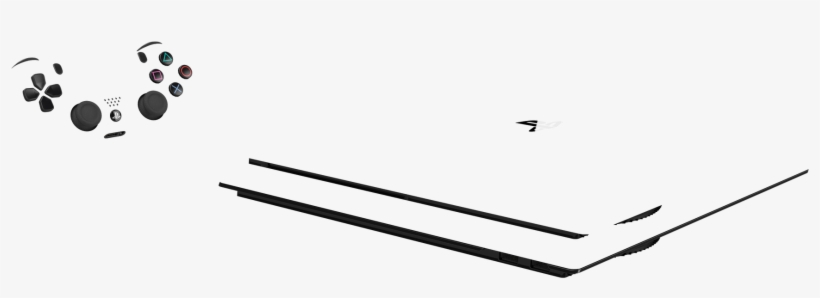 Playstation 4 Pro Painted - Sony Playstation 4 Pro, transparent png