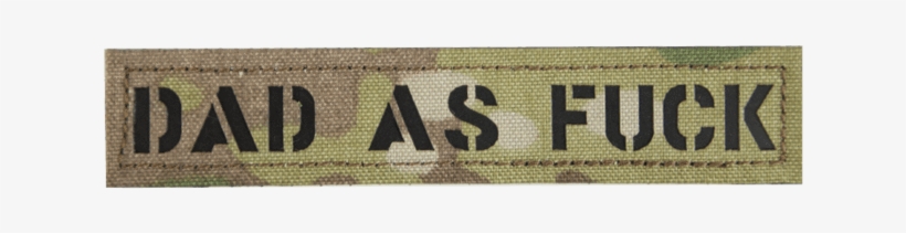 As Fuck Nametape - Laser, transparent png