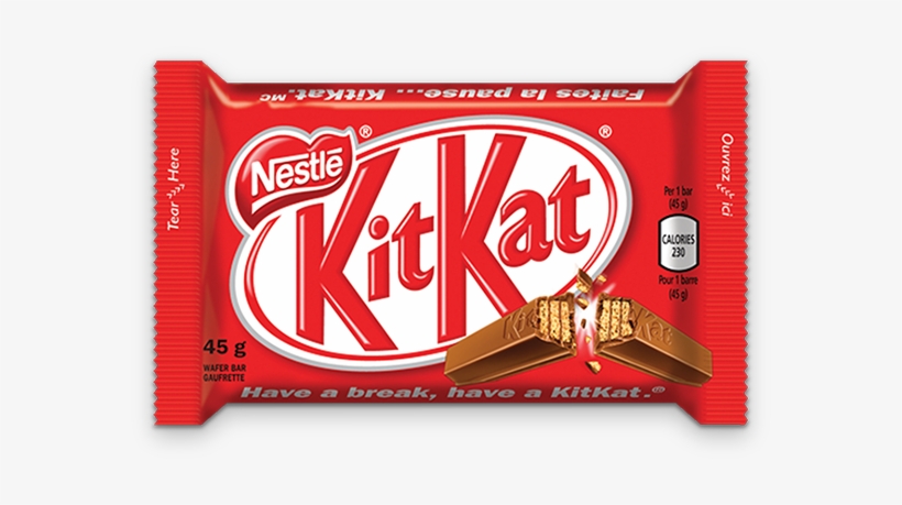 Kit Kat Bar Png Png Black And White - Kit Kat Bar Strawberry, transparent png