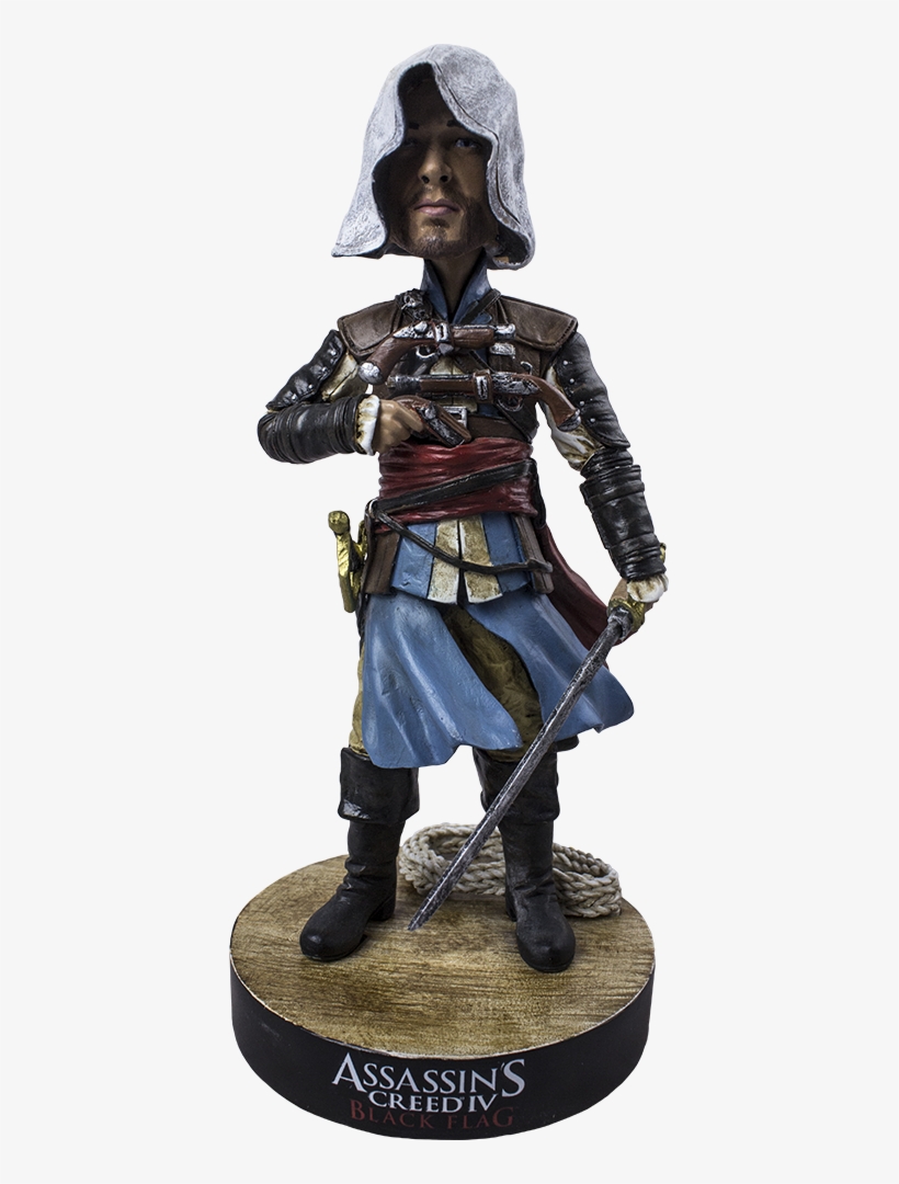 Assassin's Creed - Assassin's Creed 4: Black Flag - Edward Bobble Head, transparent png