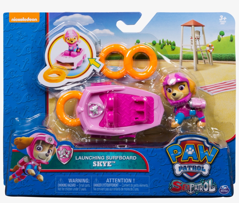 Paw Patrol Deluxe Sea Patrol ,skye, , Large - Paw Patrol, transparent png