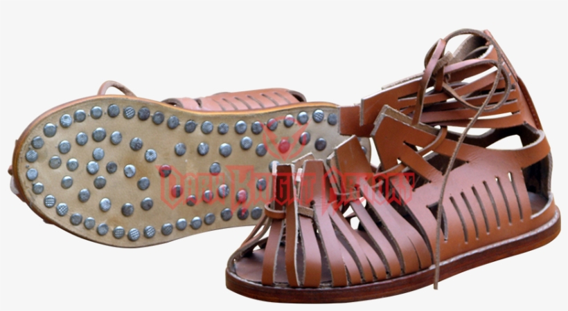 Ancient Roman Soldier Sandals, transparent png