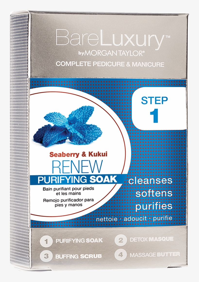 Morgan Taylor Bare Luxury Renew Seaberry & Kukui - Bare Luxury By Morgan Taylor, transparent png