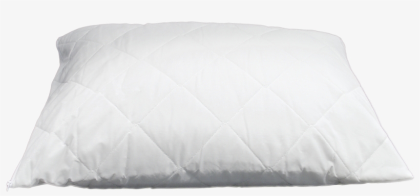 Tricare Quilted Pillow Protector King In White - Throw Pillow, transparent png