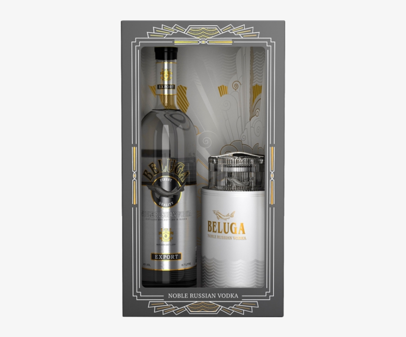 Vodka Beluga Noble - Beluga Vodka Caviar Set, transparent png