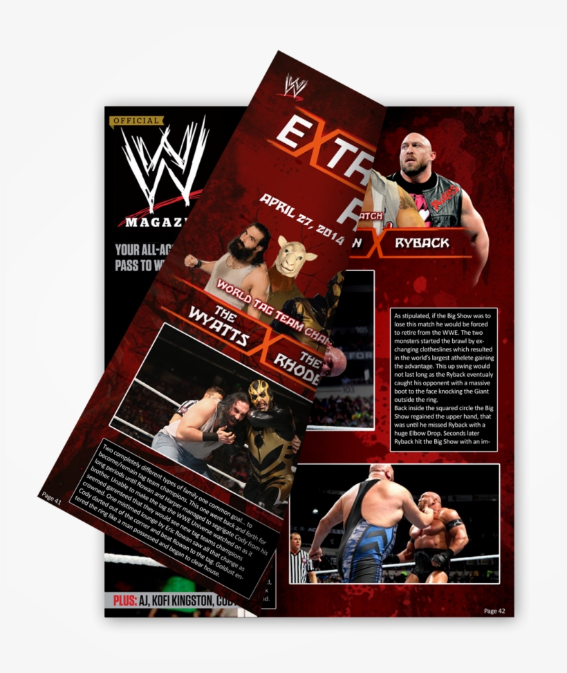 Be Sure Not To Miss May's Edition Of Wwe Magazine Featuring - Wwe The Music, Vol. 7, transparent png