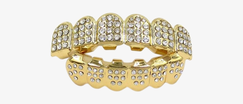 Silver Iced Out Cz Teeth Grillz - Gold Zähne Grillz Top Bottom Zahn