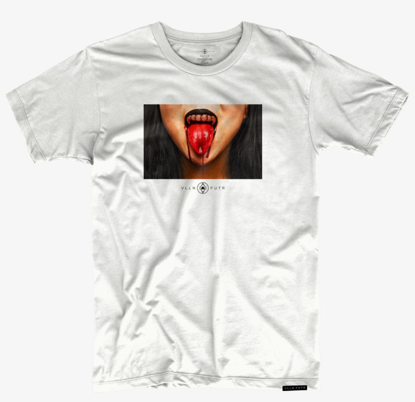 Blood Grill Tee White - Fork Patent T Shirt, Chef Gift, Chef T-shirt, Cook, transparent png