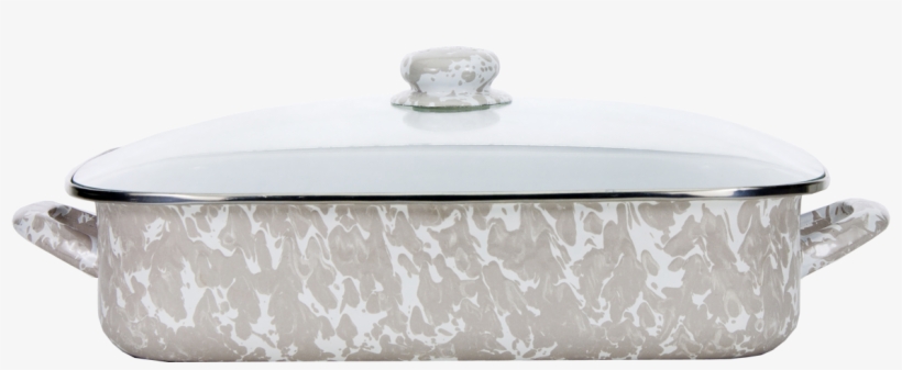 Tp15 Taupe Swirl Lasagna Pan Set - Golden Rabbit Lasagna Pan With Lid, transparent png