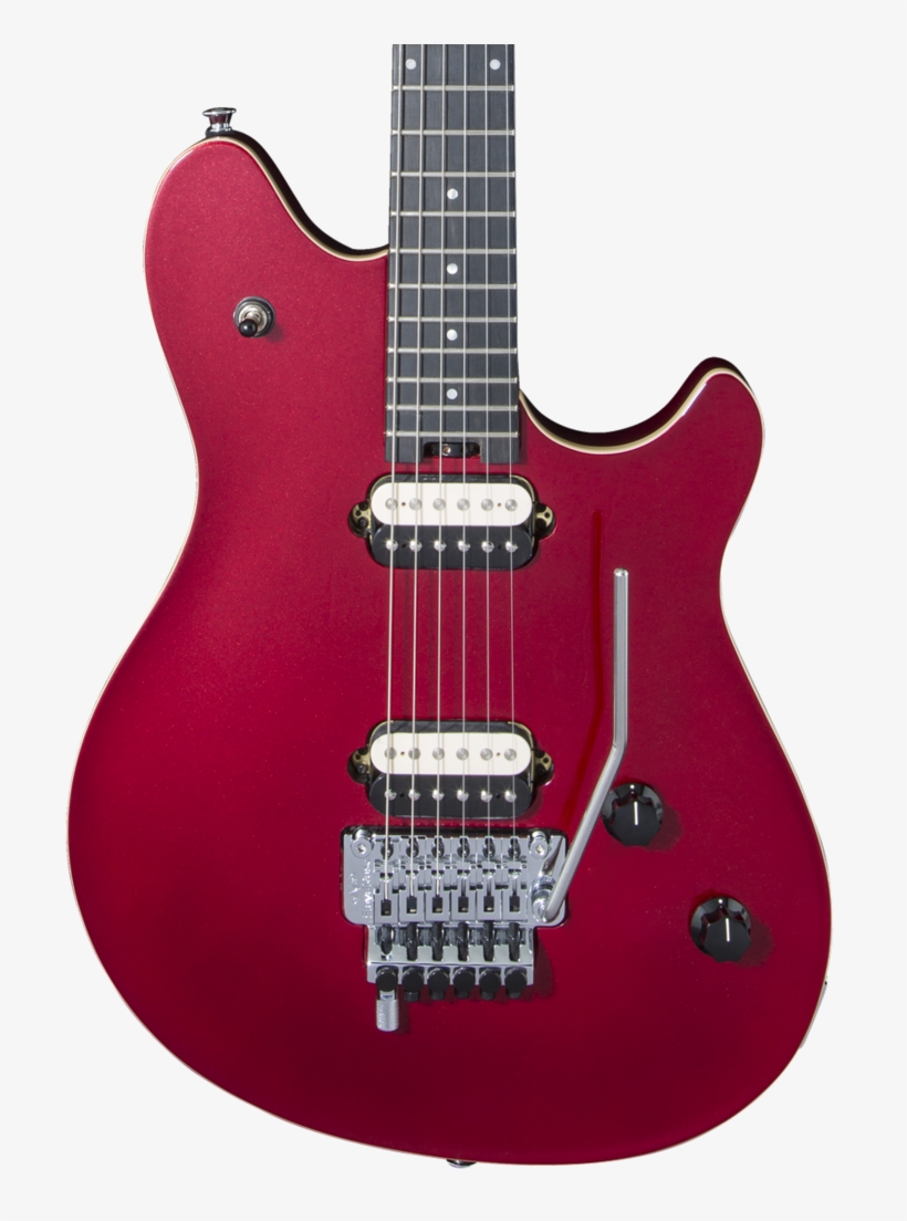 Evh Wolfgang Special Ebony Candy Apple Red Metallic - Evh Evh Wolfgang Usa Edward Van Halen Signature Stealth, transparent png