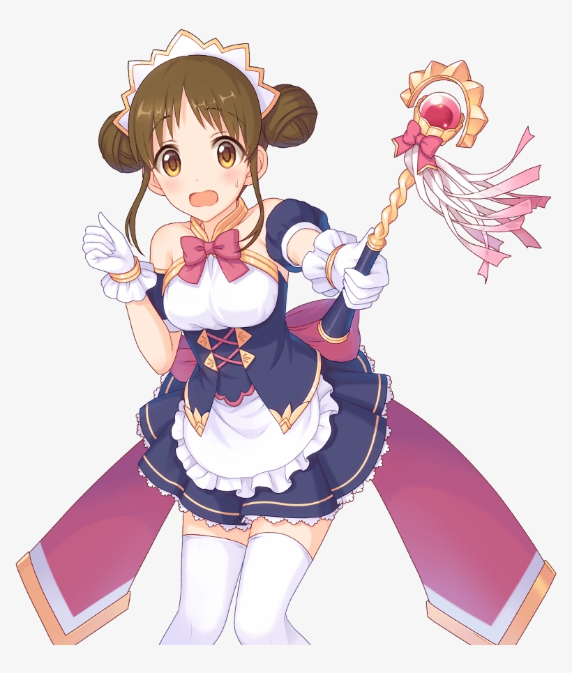 Cute Human Staff Amano Suzume Rare Start 0 Surprised - Suzume Amano, transparent png
