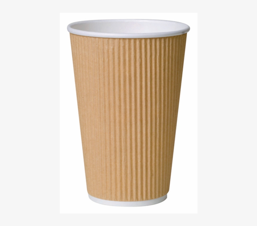 Ripple Cup, Paper, 480ml, 16oz, - Paper Cup, transparent png