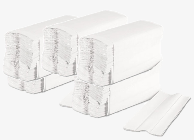 C- Fold Paper - White 2ply Luxury C Folded Hand Towels Case 2355 Towels, transparent png